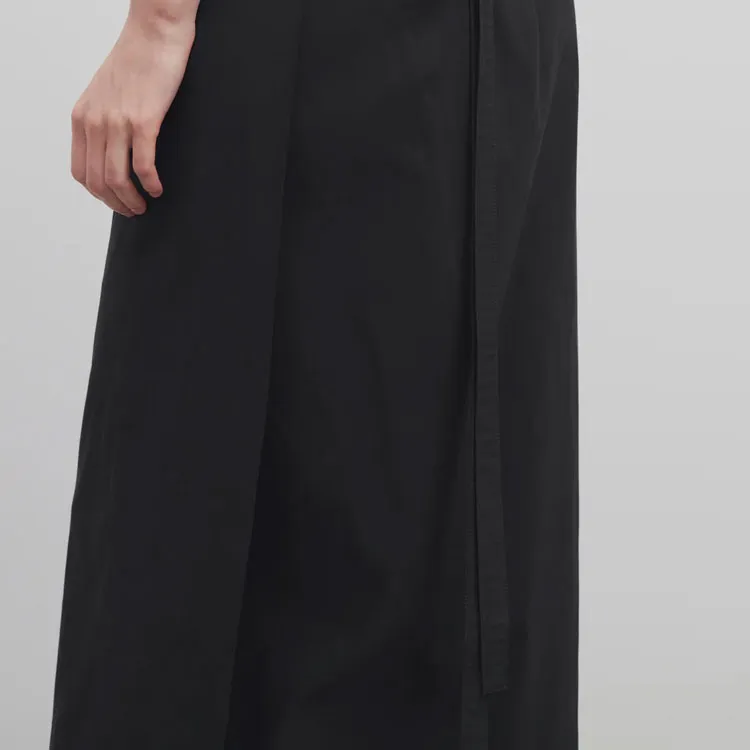THE ROW Voice Maxi Apron Skirt-6