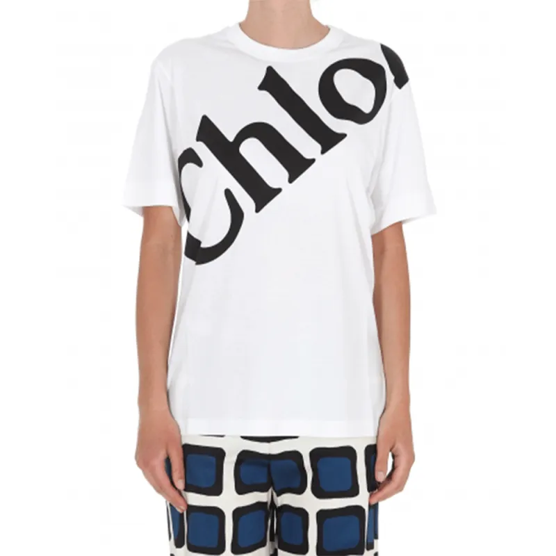 Chloé T Shirts Women's White-3