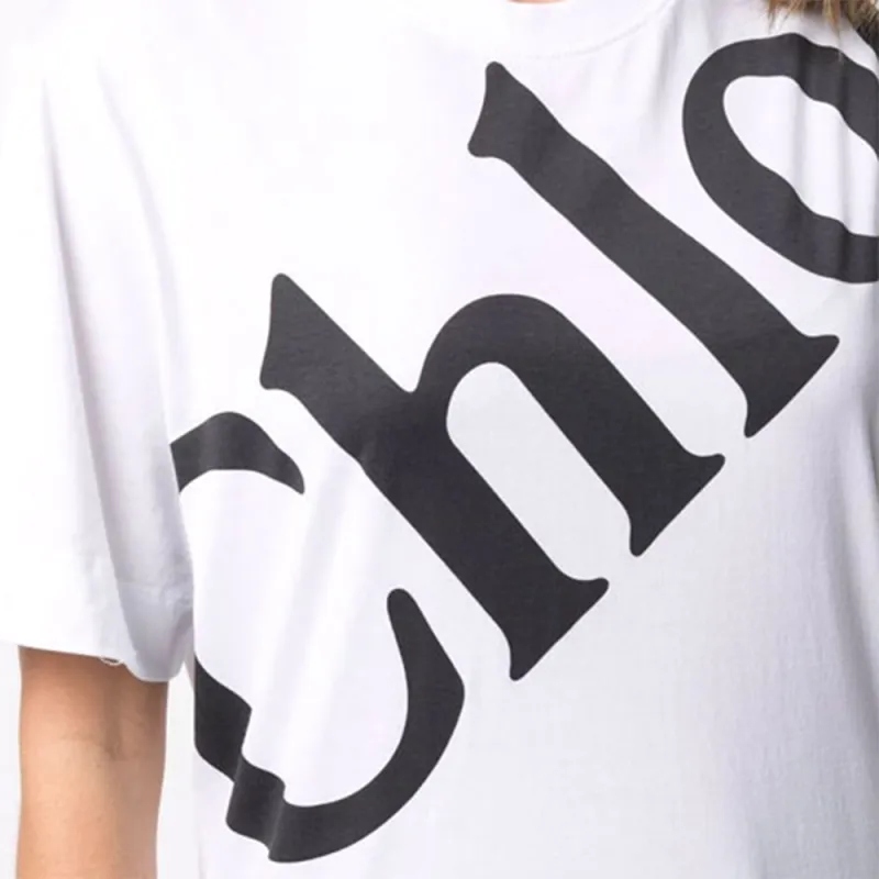 Chloé T Shirts Women's White-6