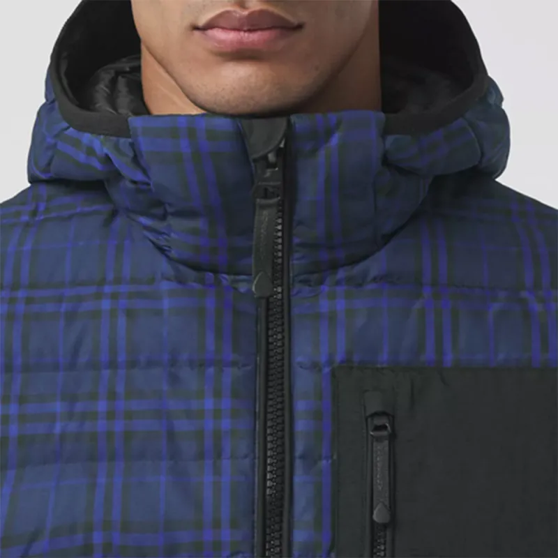 Burberry Check Print Padded Down Vest-4
