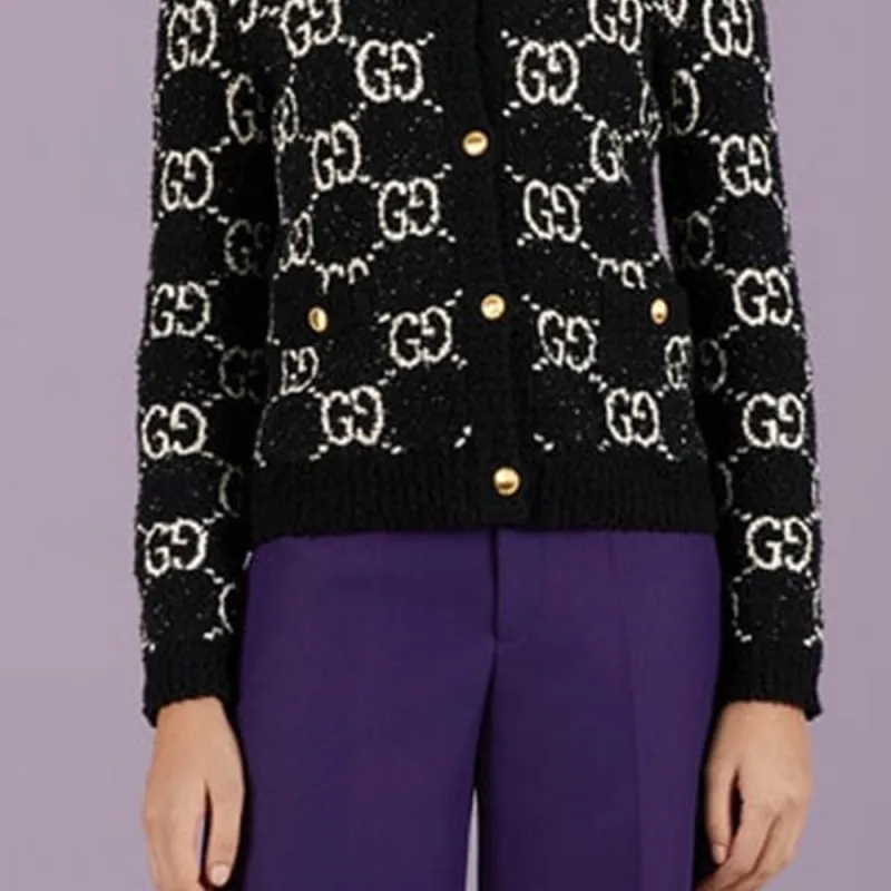 GUCCI GG jacquard Short sleeve Dress-5