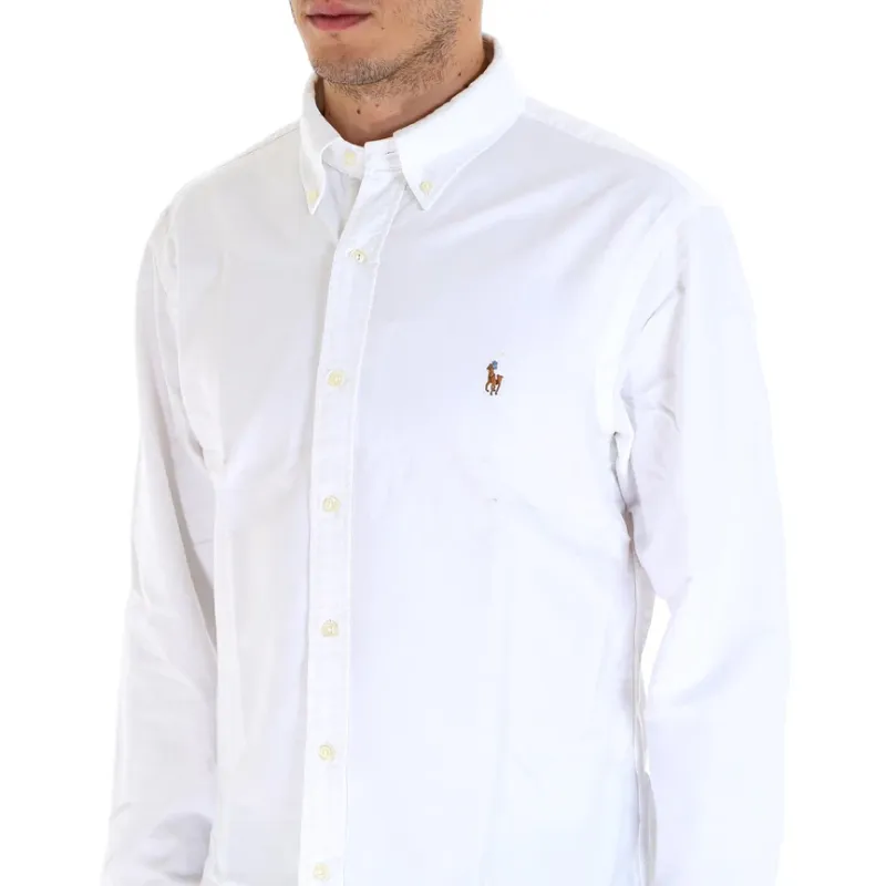 Polo Ralph Lauren Pony Embroidered Curved Hem Shirt-3