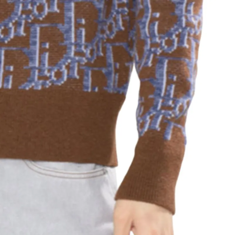 DIOR Sweaters Men Brown-4