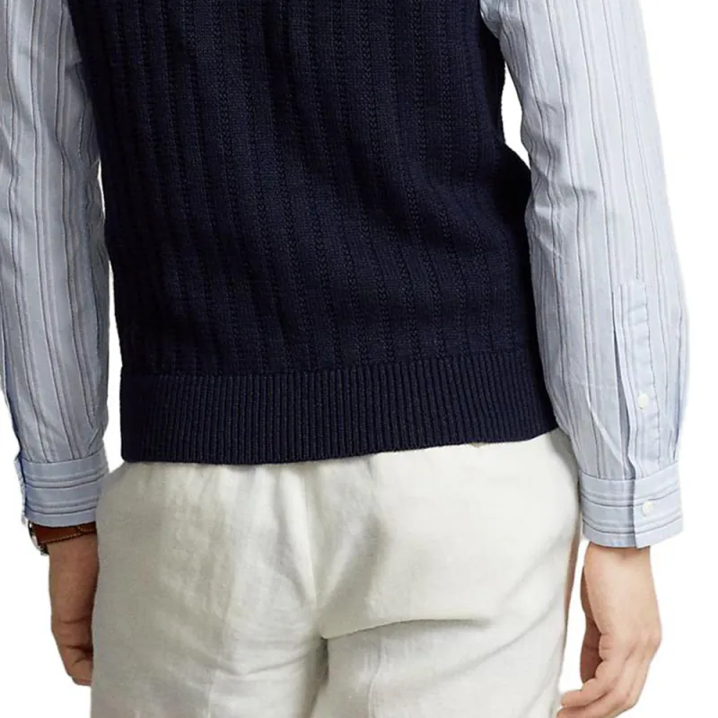 Polo Ralph Lauren Vests Men Marine Blue-5