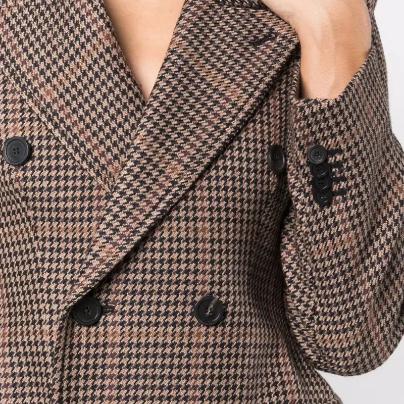 Balenciaga Business Suits Women's Brown-5