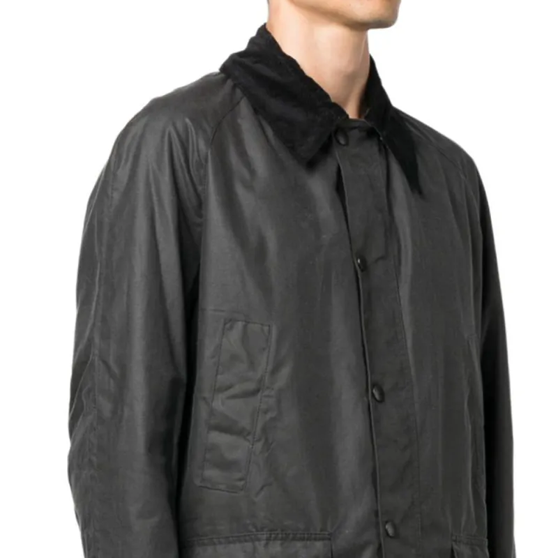 BARBOUR Ashby Wax Shirt Jacket-5