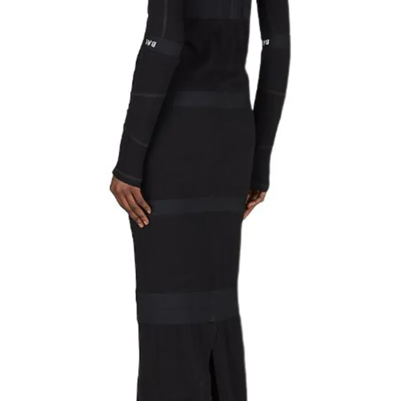 Balenciaga Panelled Cotton Maxi Dress-5