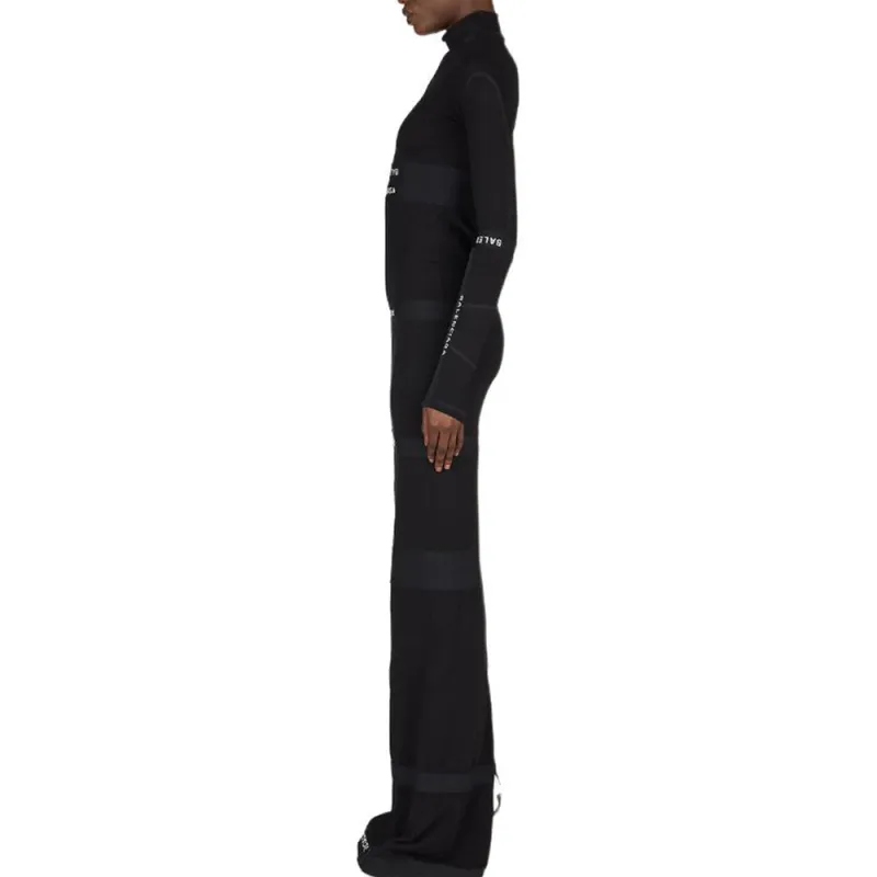 Balenciaga Panelled Cotton Maxi Dress-3