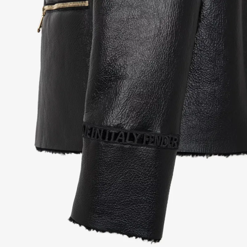 FENDI Jackets Coats Women's Black-2