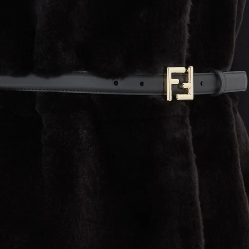 FENDI Coats Women's Black-2