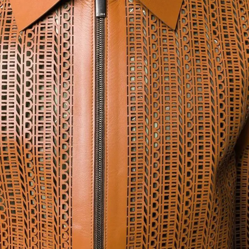FENDI Jackets Men Brown-2