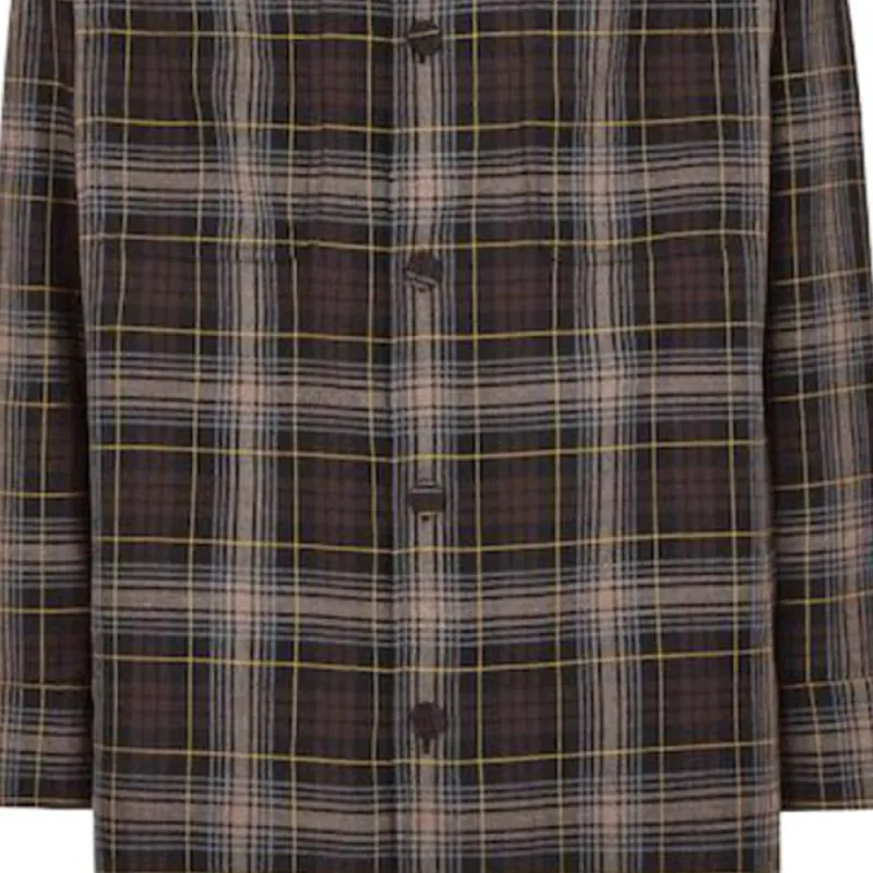 FENDI Checked Long Sleeved Jacket-5