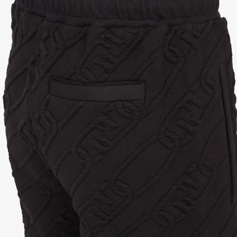 FENDI Logo embossed Track Pants-3