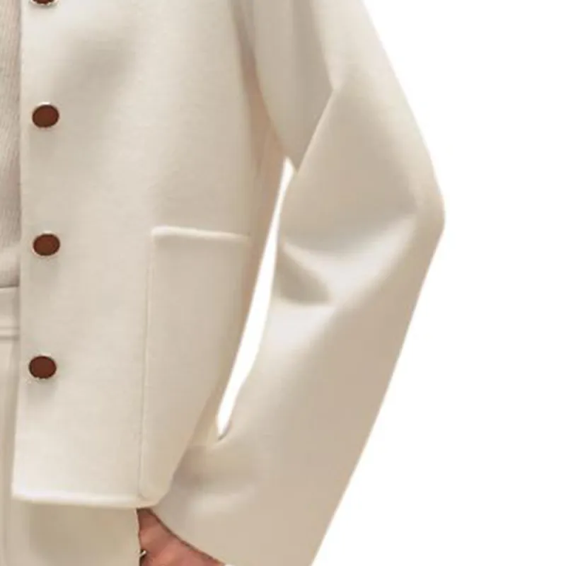 HERMES SS24 Jackets Coats Women's White-5