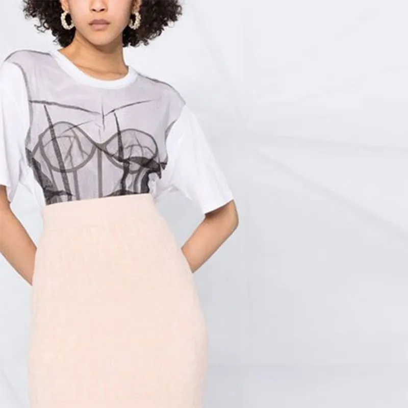 FENDI Casual Long Skirts Women's Beige-2