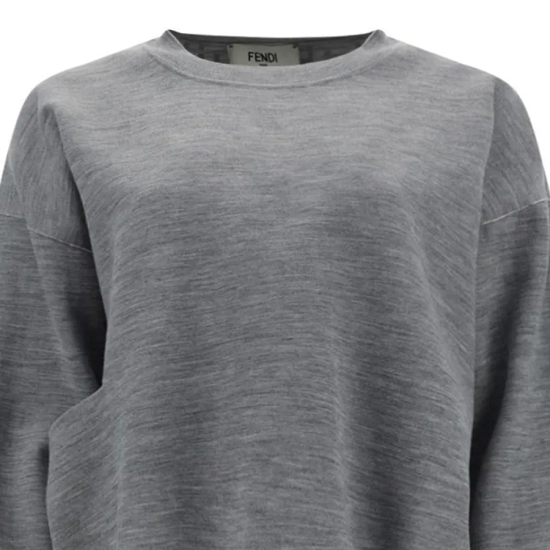 FENDI Long Sleeved Crewneck Pullover-2