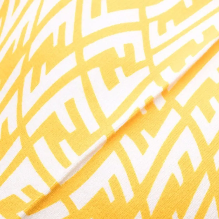FENDI FW21 Casual Pants Women's Yellow-5