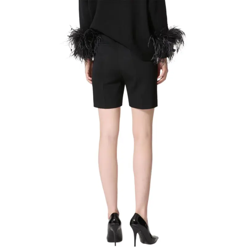 Valentino Creased Effect Shorts-3