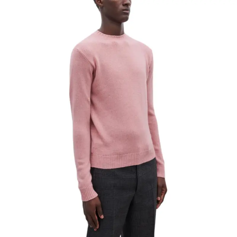 PRADA Cashmere Sweater Men's Pink-5