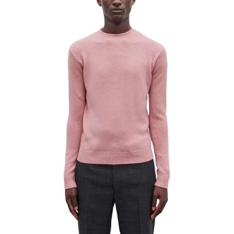 PRADA Cashmere Sweater Men's Pink-3