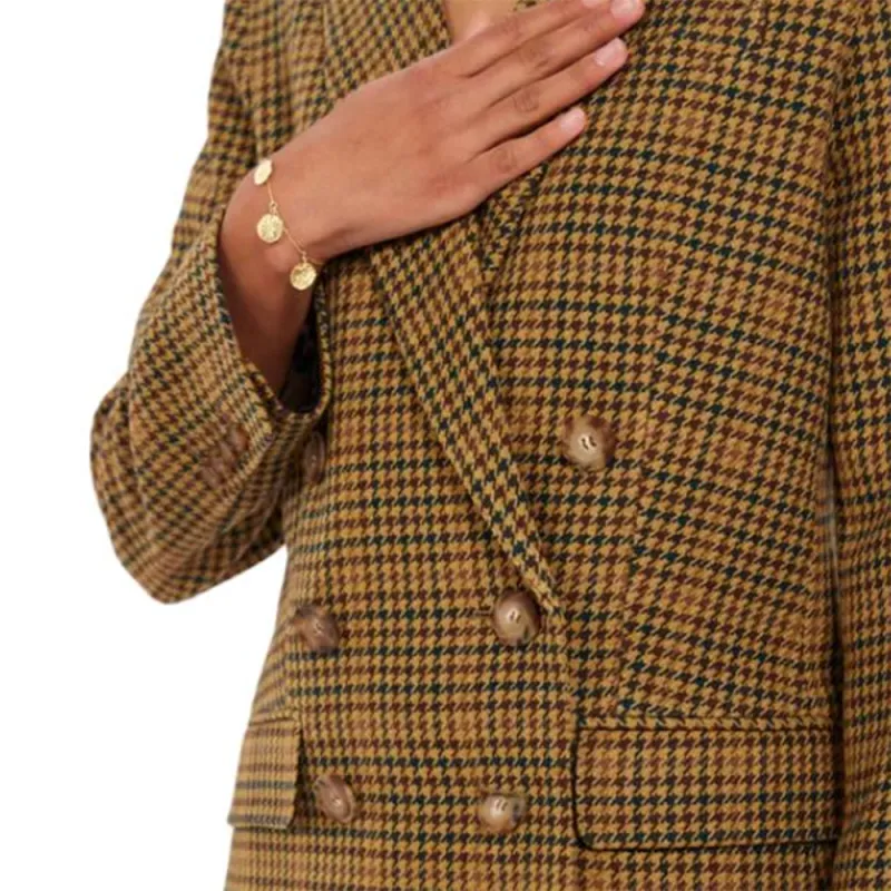 INES DE LA FRESSANGE Jackets & Coats Women's Yellow-4