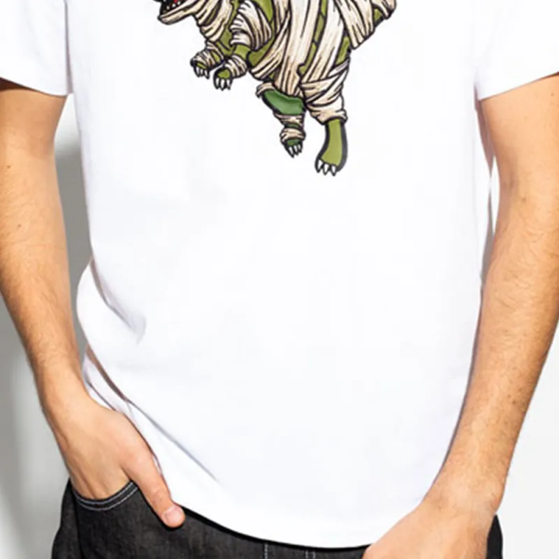 Jordan X COACH T Shirts Men White-4