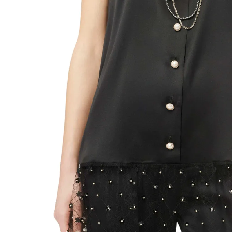 CHANEL Shirts Women's Black-3