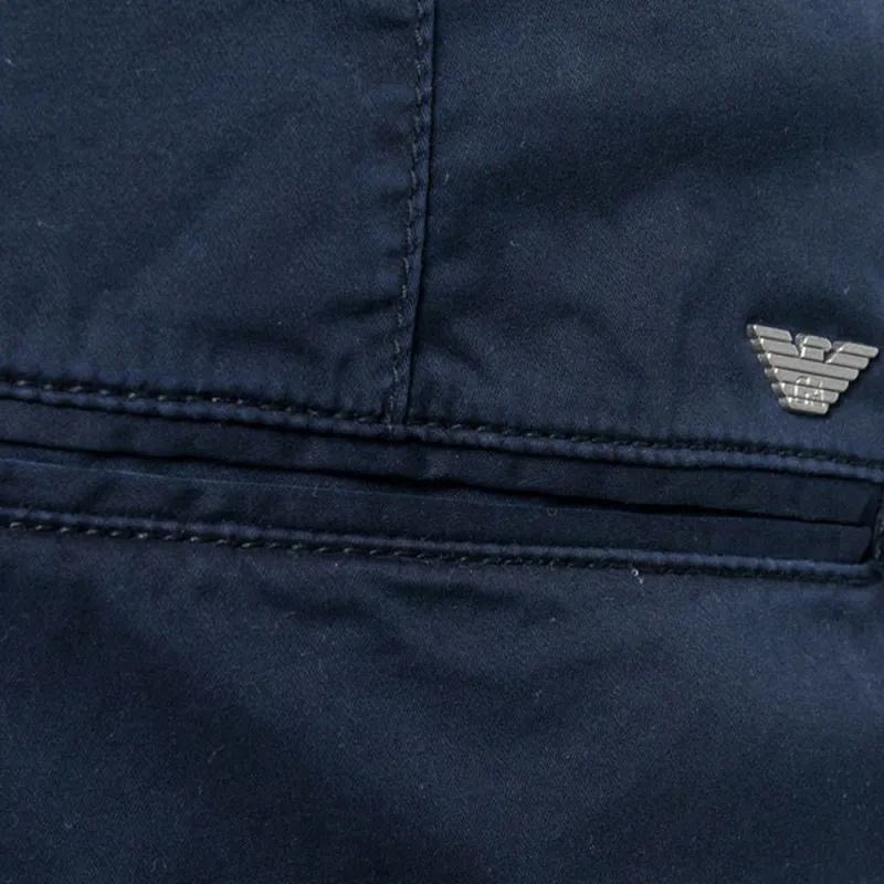 EMPORIO ARMANI Casual Shorts Men Dark Blue-4
