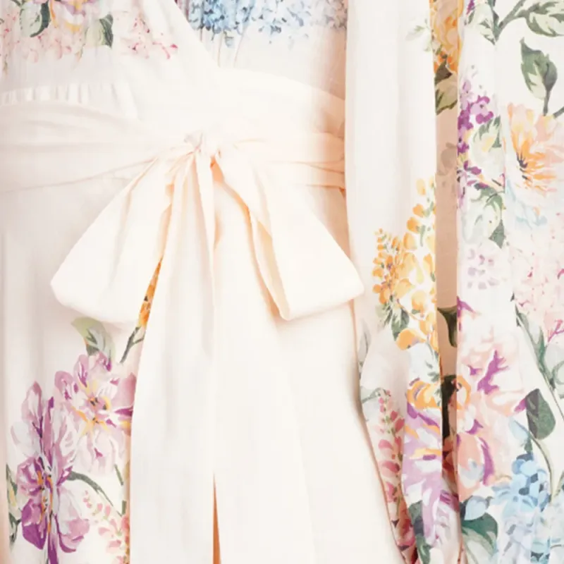 Zimmermann Halliday Wrapped Midi Dress-3