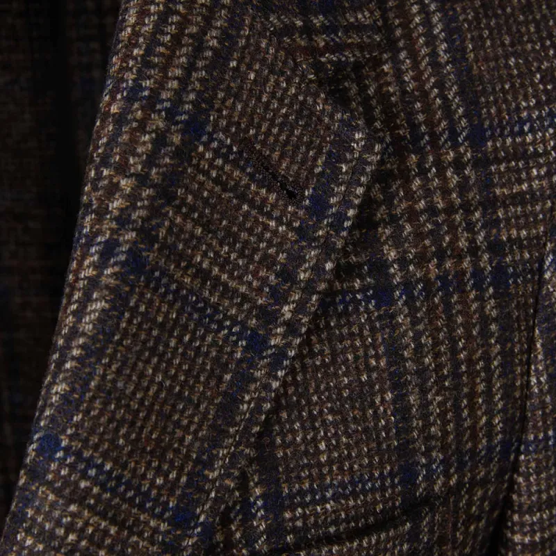 Canali Plaid check Single breasted Blazer-2