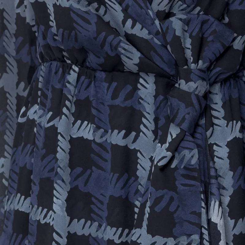 EMPORIO ARMANI Check pattern Dress-3
