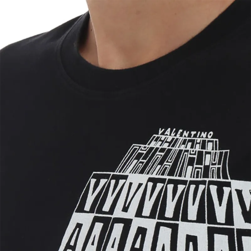 Valentino T Shirts Men Black-4