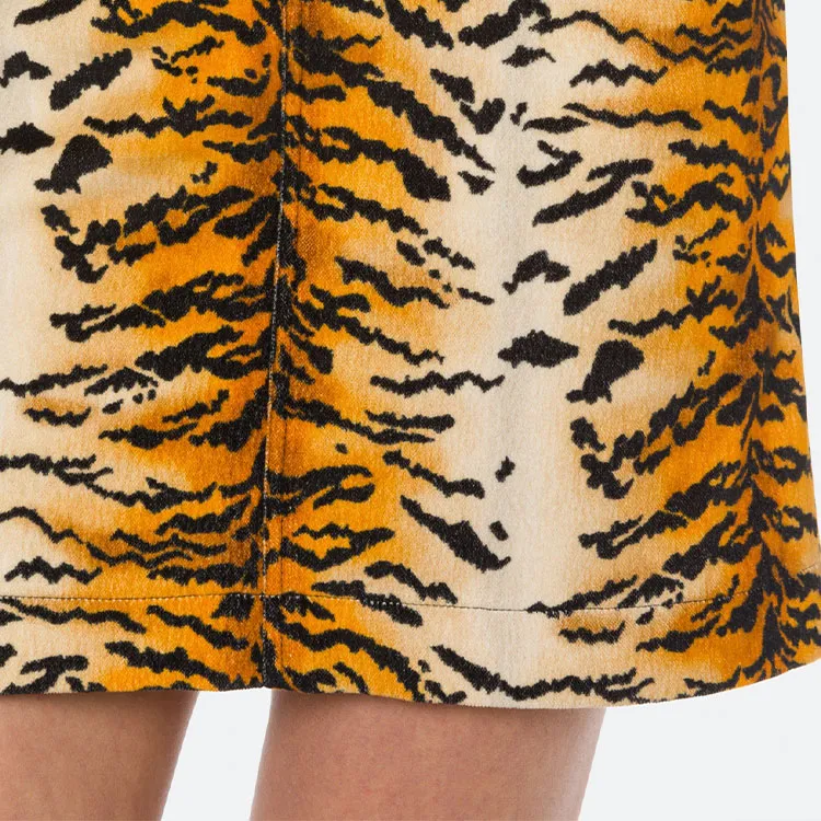 PHILOSOPHY DI LORENZO SERAFINI FW21 Cropped Skirt Brown-4