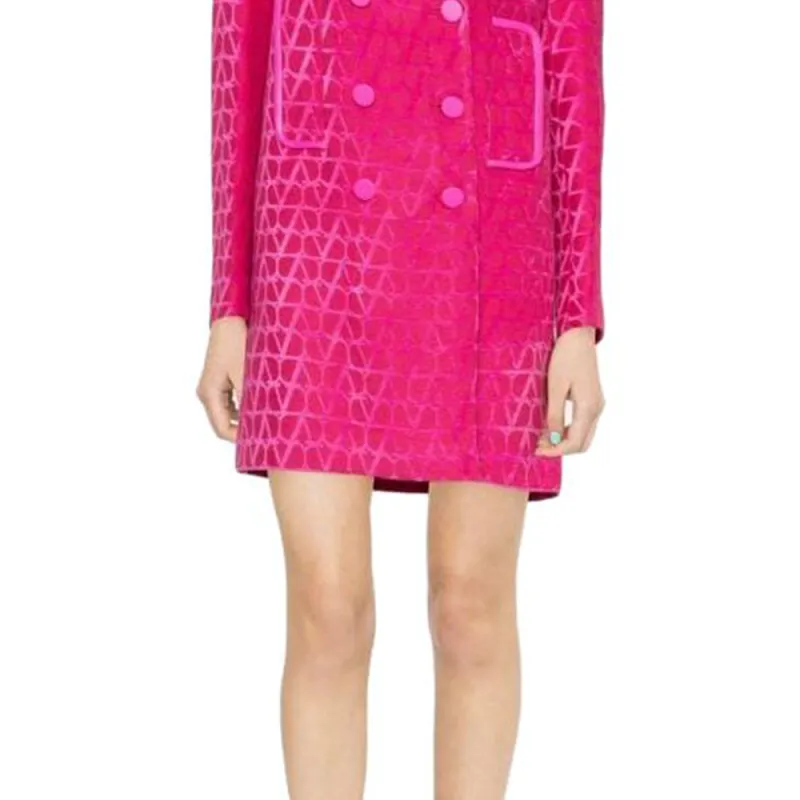 Valentino SS23 Coats Women's Pink-4