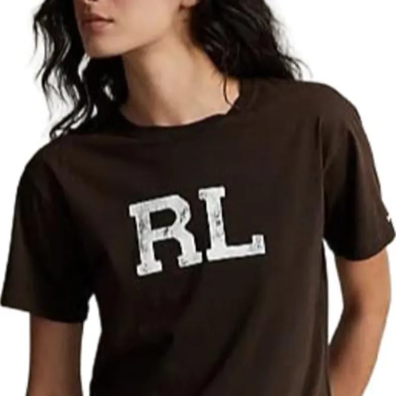 Polo Ralph Lauren T Shirt Women's Brown-4