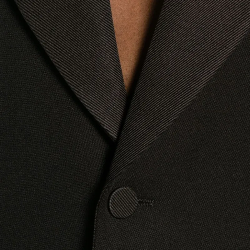 Alexander McQueen Business Suits Coats Men's Black-4