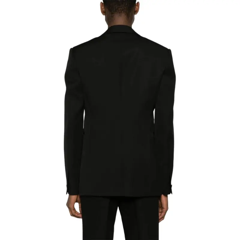 Alexander McQueen Business Suits Coats Men's Black-2