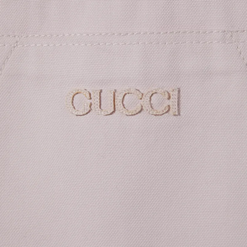 GUCCI Canvas Overshirt-5