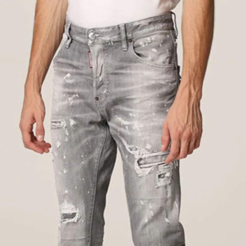 DSQUARED 2 Jeans Men Gray-5