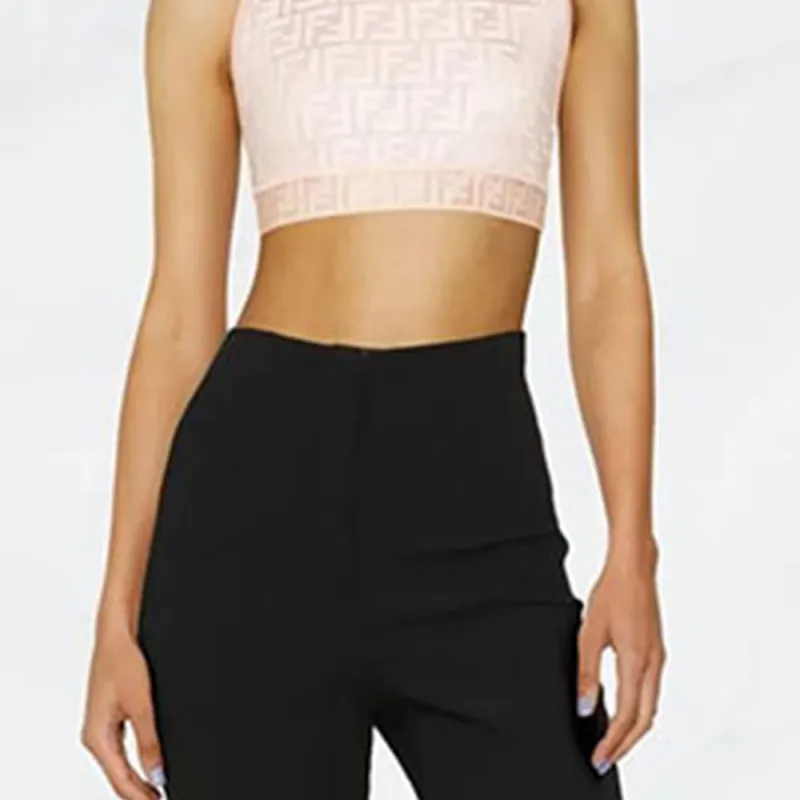 FENDI SS22 Camisole Women's Pink-4