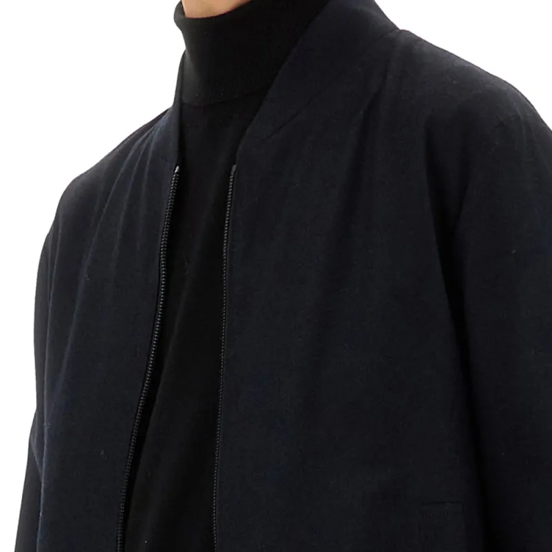 Ermenegildo Zegna Zip Up Bomber Jacket-3