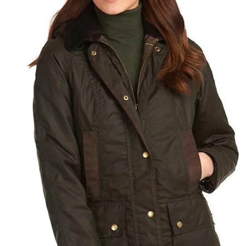 BARBOUR Bower Wax Jacket-4