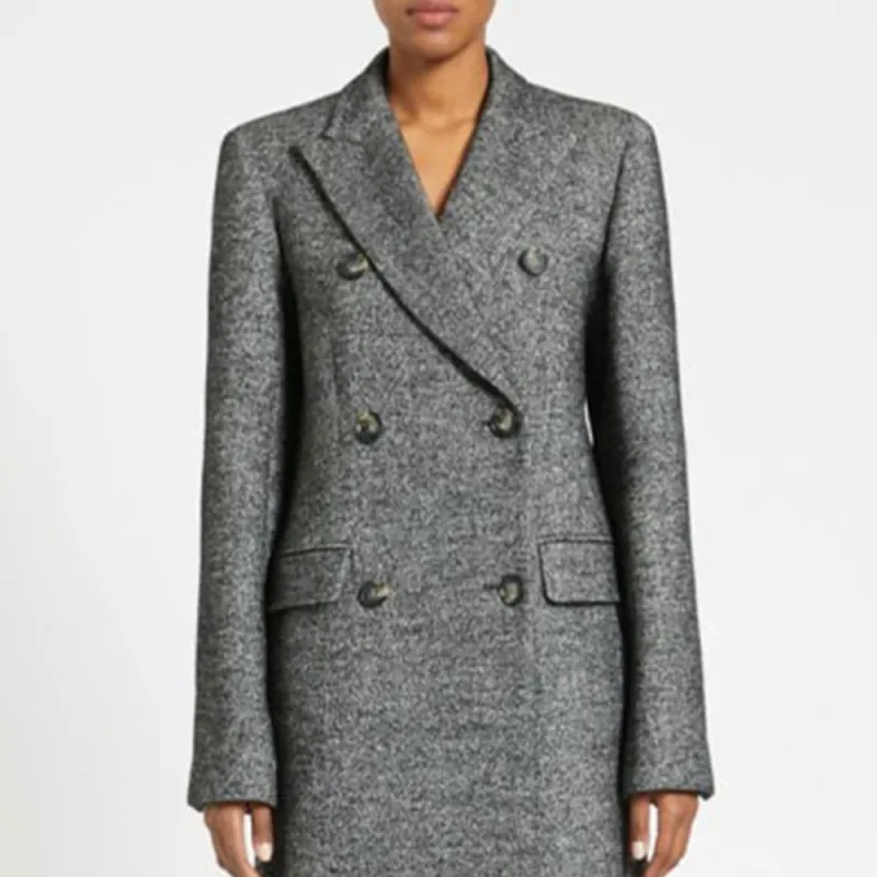 SportMax Coats Women's Gray-3