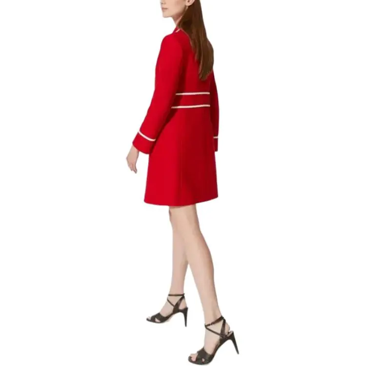 RED VALENTINO Coats Women's Red-3