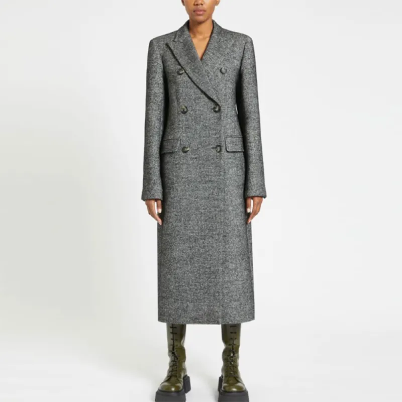 SportMax Coats Women's Gray-1