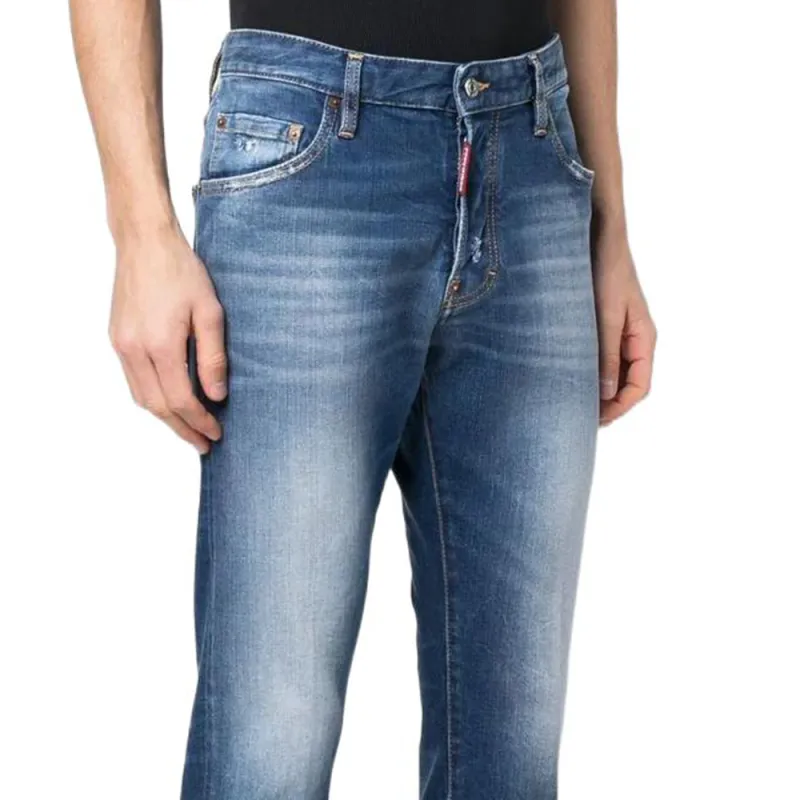 DSQUARED 2 Slim cut Five pocket Jeans-4