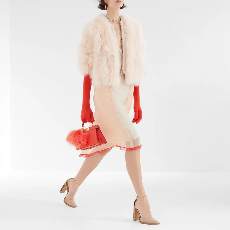 FENDI FW22 Jackets Coats Women's Pink-2