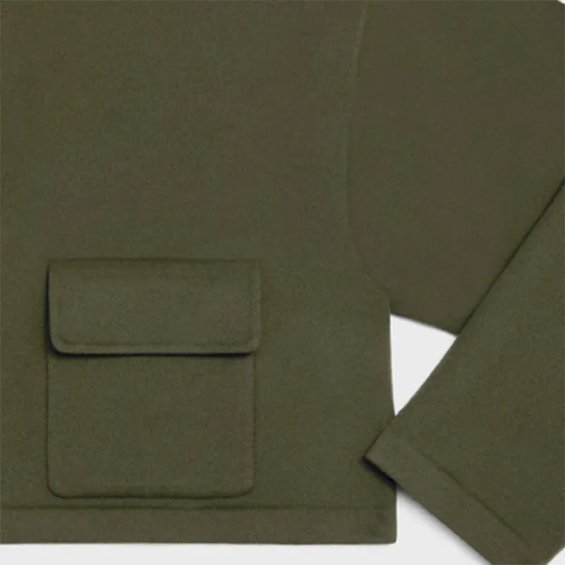 CELINE FW21 Fitted Sweater Women's Forest Green-2