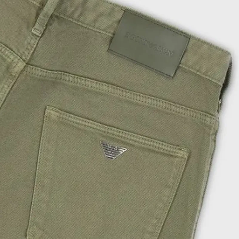 EMPORIO ARMANI Jeans Men Green-4
