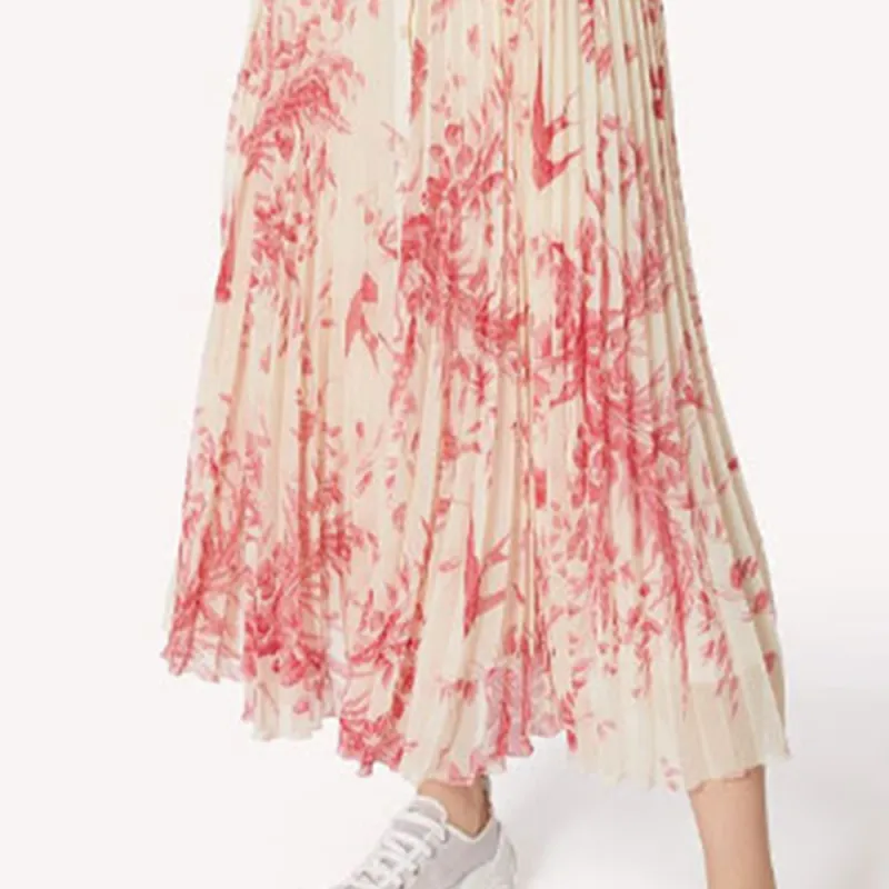 Valentino Short-Sleeved Dresses Women's Red-4